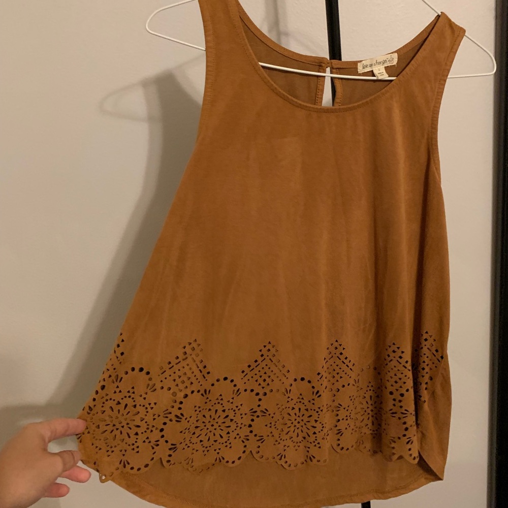 Tan tank top